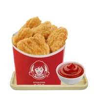WENDY'S Menu USA - with Prices, Pictures & Calories 2025 52 6 pc crispy chicken nuggets wendys