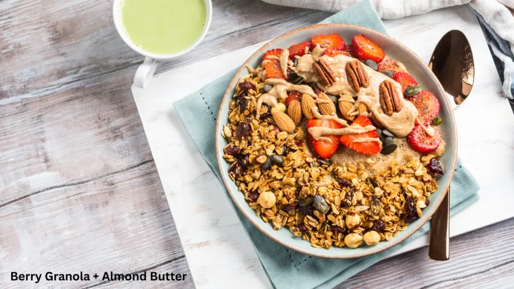 9 Easy Granola Bowls for a Healthy Breakfast 2 Berry Granola + Almond Butter