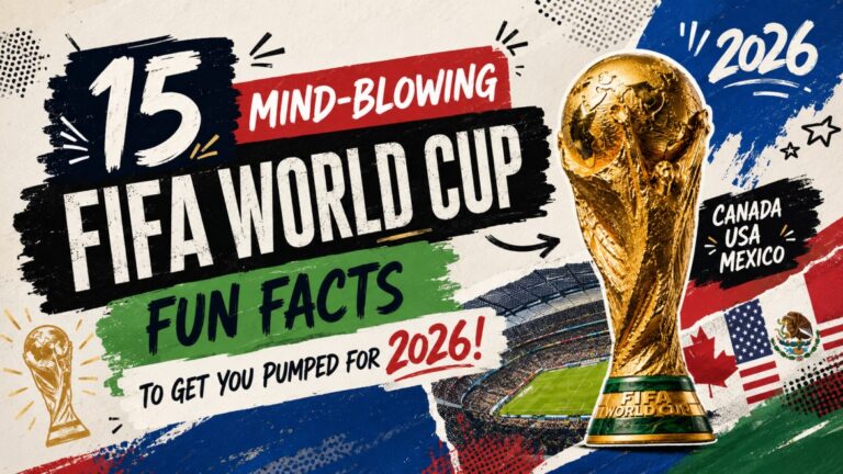 15 Mind-Blowing FIFA World Cup Fun Facts